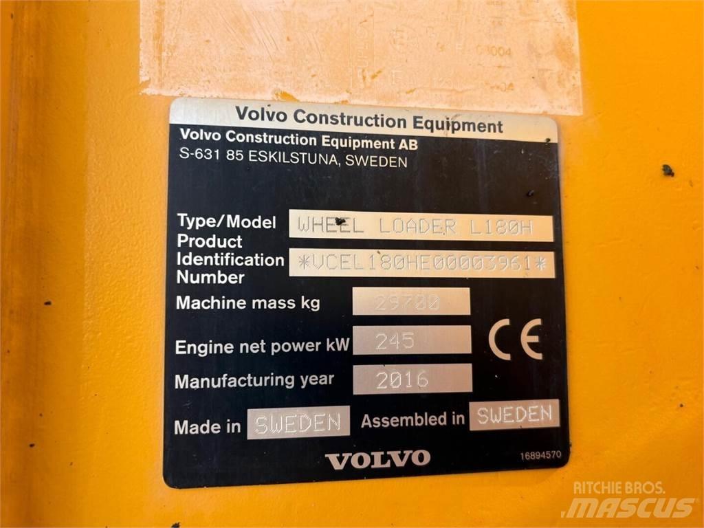 Volvo L 180 H Wielladers