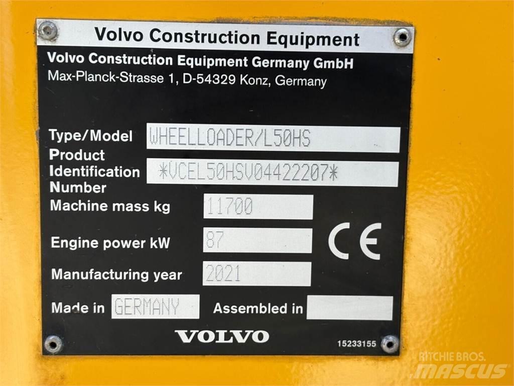 Volvo L 50 H S Wielladers
