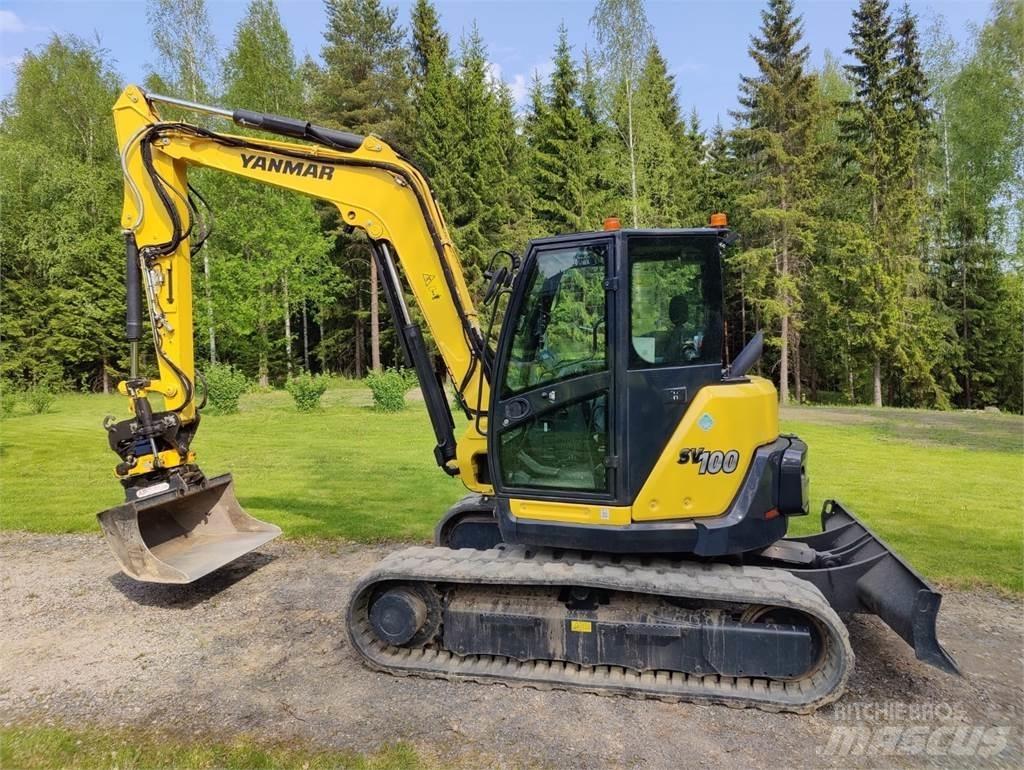 Yanmar SV100-2 Midigraafmachines 7t - 12t