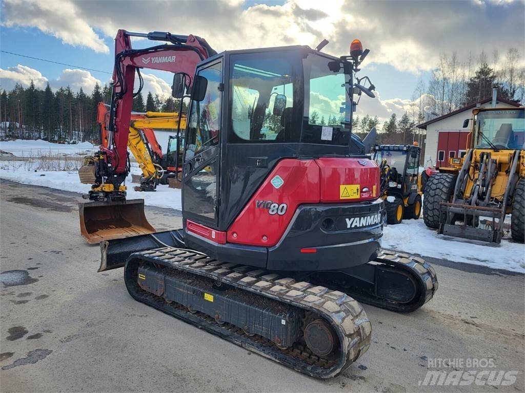 Yanmar Vio 80 Midigraafmachines 7t - 12t