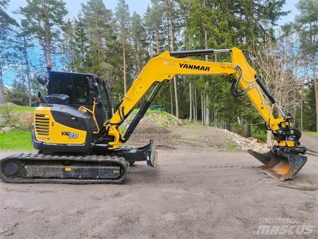 Yanmar VIO 80-1A Midigraafmachines 7t - 12t