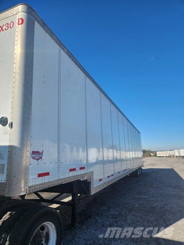 Wabash DROP DECK DRY VAN Gesloten opbouw trailers