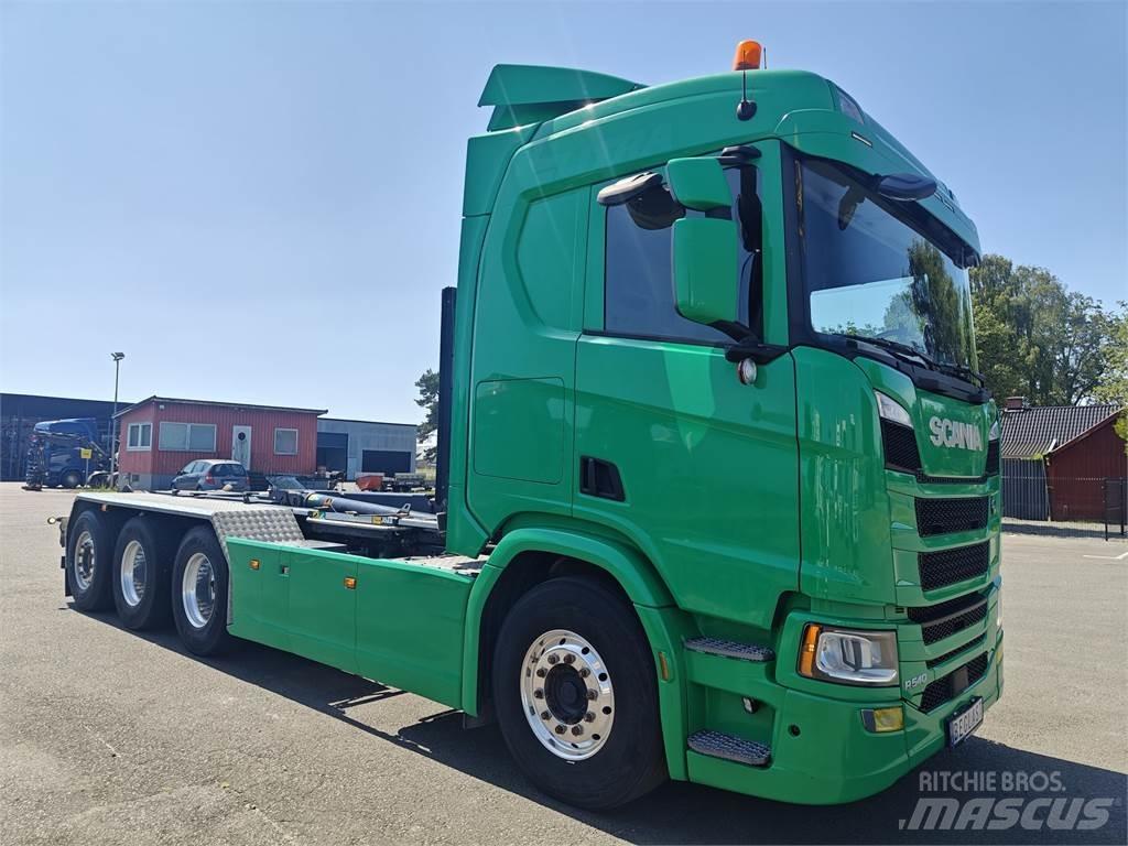 Scania R540 Vrachtwagen met containersysteem