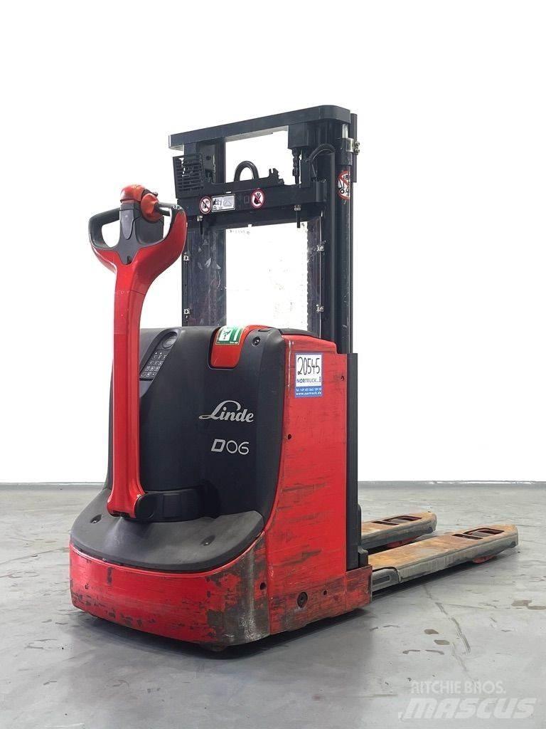 Linde D06-1160 Meeloop stapelaar