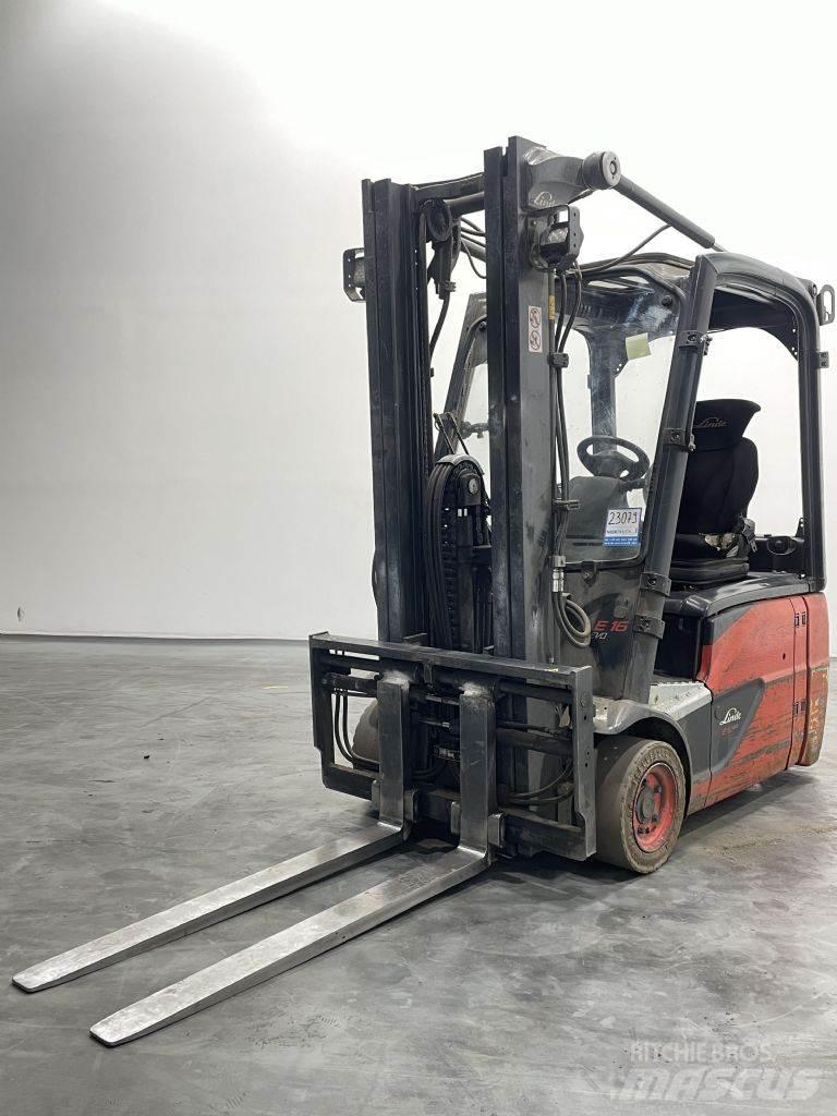 Linde E16-02-386 Elektrische heftrucks