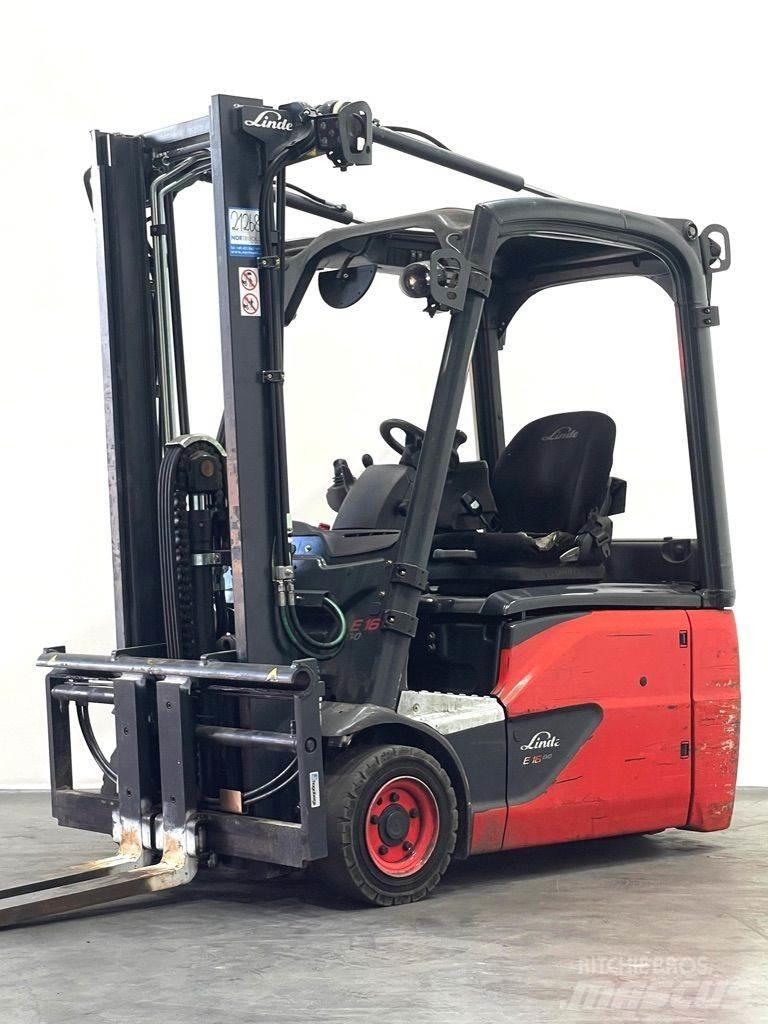 Linde E16-386-EVO Elektrische heftrucks