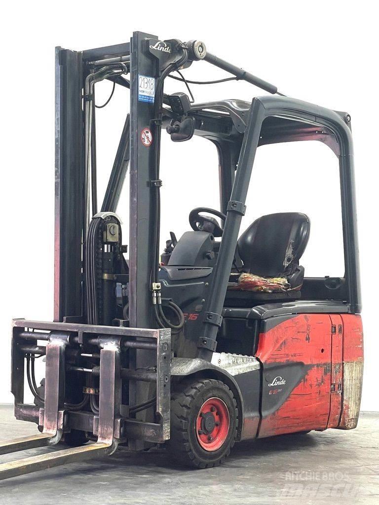 Linde E16-386-EVO Elektrische heftrucks