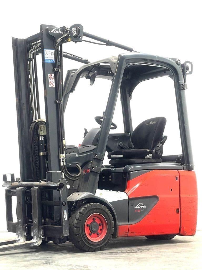 Linde E16C-386-EVO Elektrische heftrucks