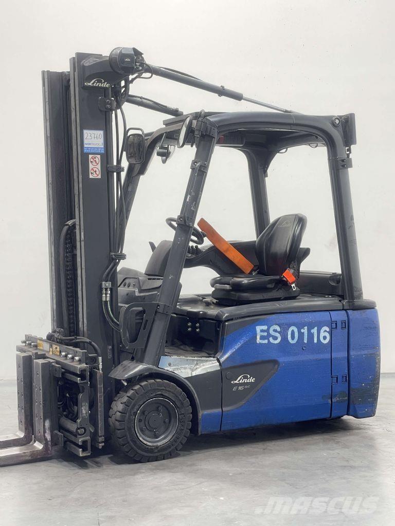Linde E16L-02-386 Elektrische heftrucks