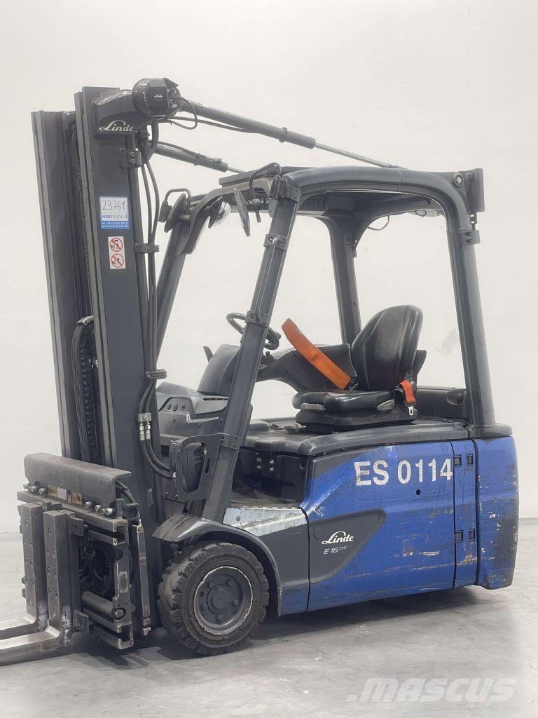 Linde E16L-02-386 Elektrische heftrucks