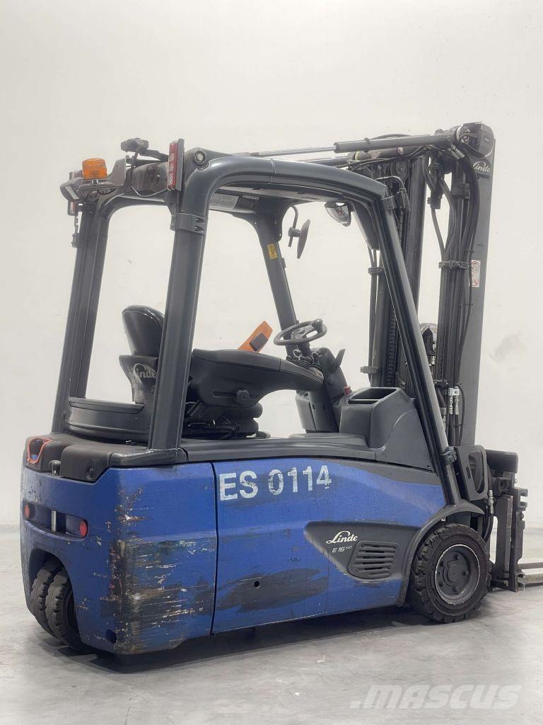 Linde E16L-02-386 Elektrische heftrucks