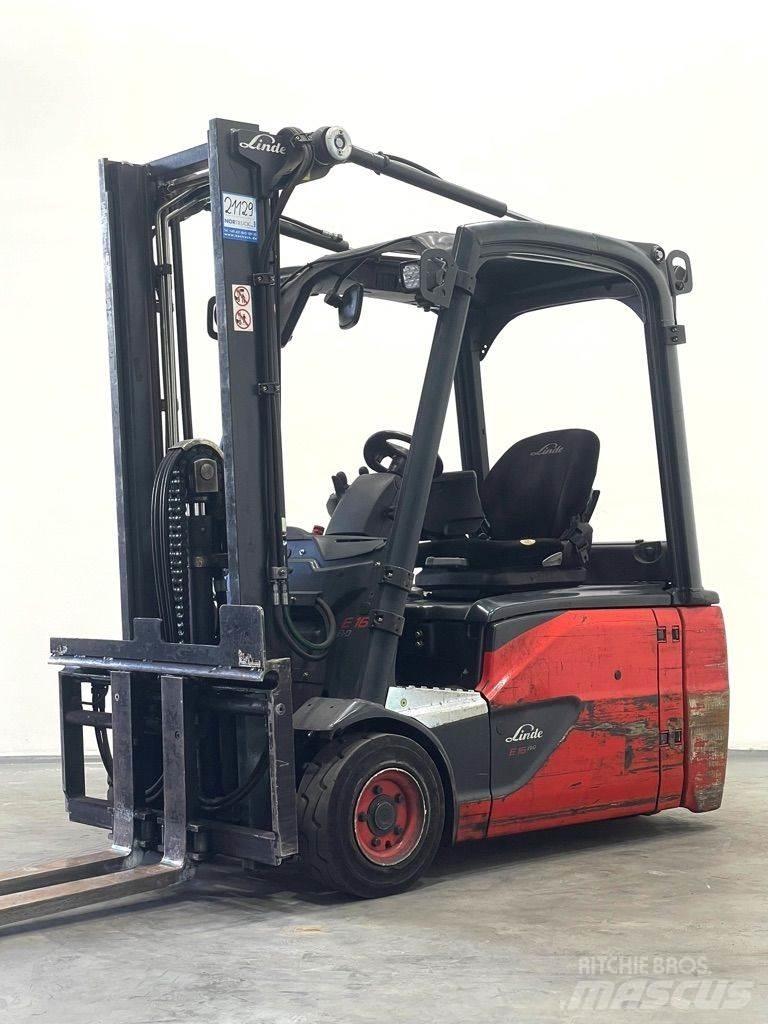 Linde E16L-386-EVO Elektrische heftrucks