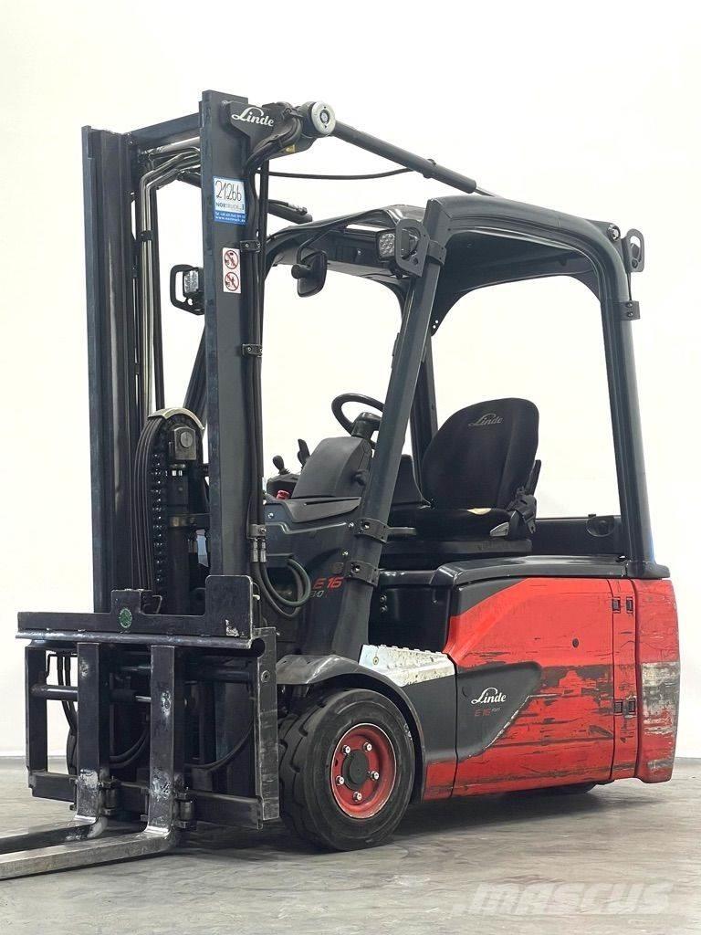 Linde E16L-386-EVO Elektrische heftrucks