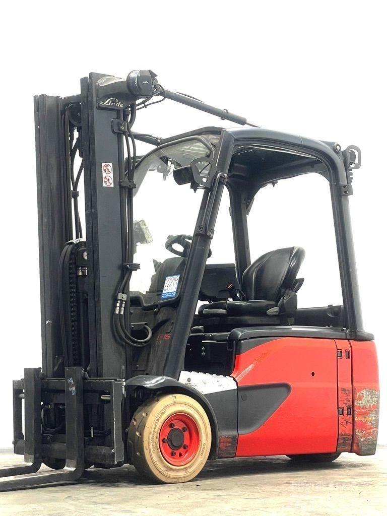 Linde E16L-386-EVO Elektrische heftrucks