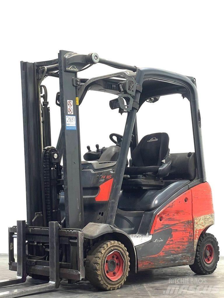 Linde H16T-391-EVO LPG heftrucks