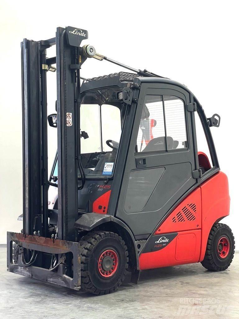 Linde H25T-392-EVO LPG heftrucks