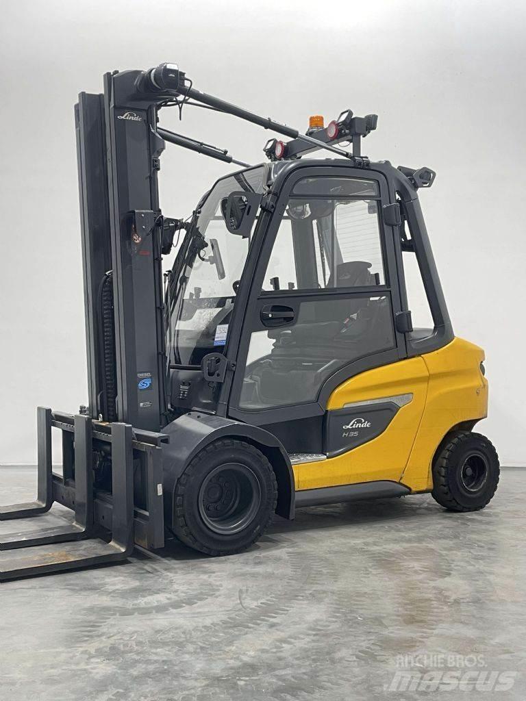 Linde H35D-01-1202 Diesel heftrucks