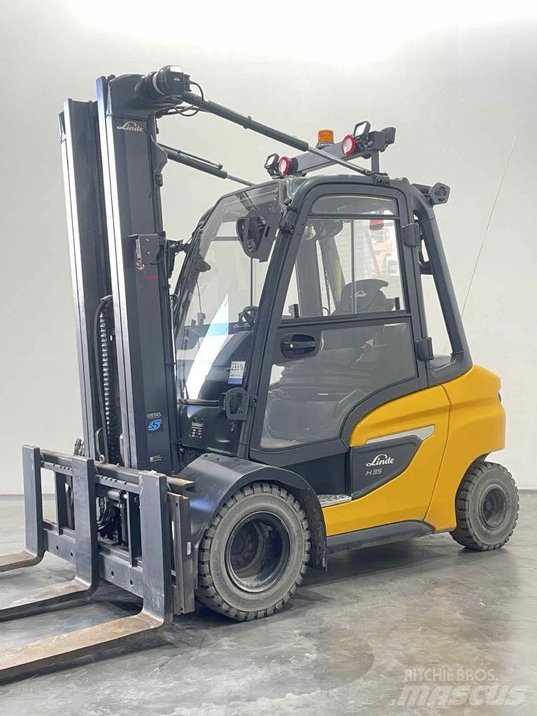 Linde H35D-01-1202 Diesel heftrucks
