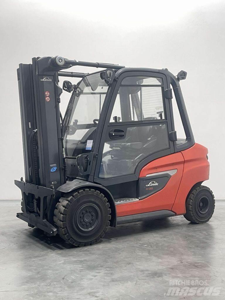 Linde H35D-01-1202 Diesel heftrucks
