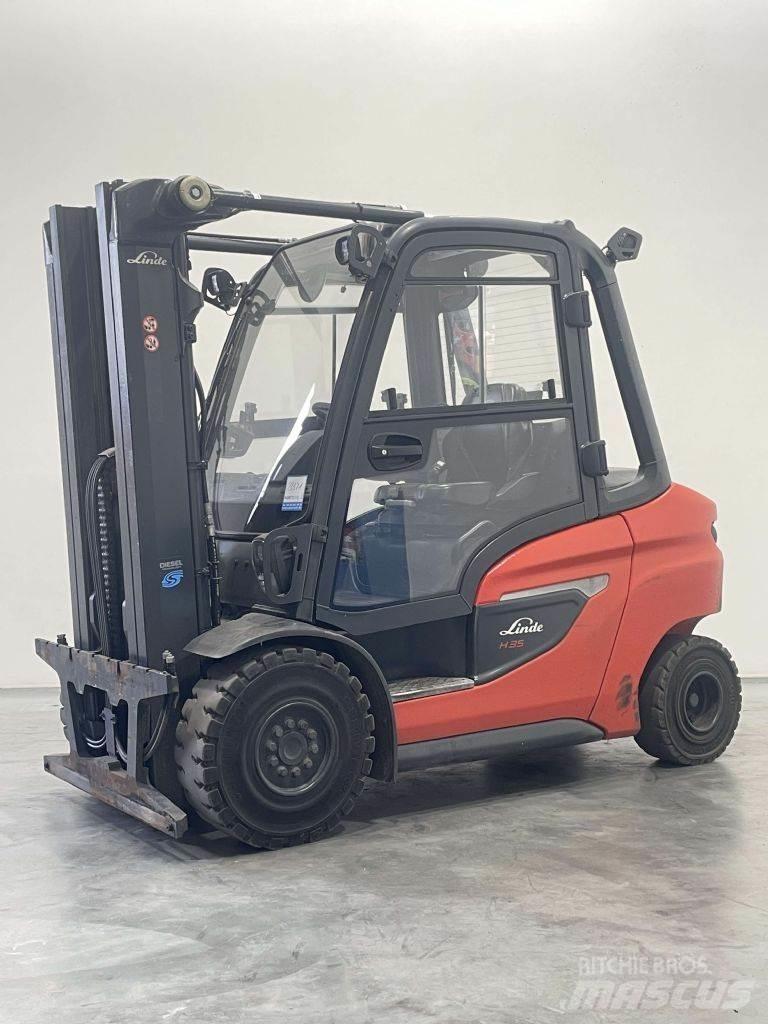 Linde H35D-01-1202 Diesel heftrucks