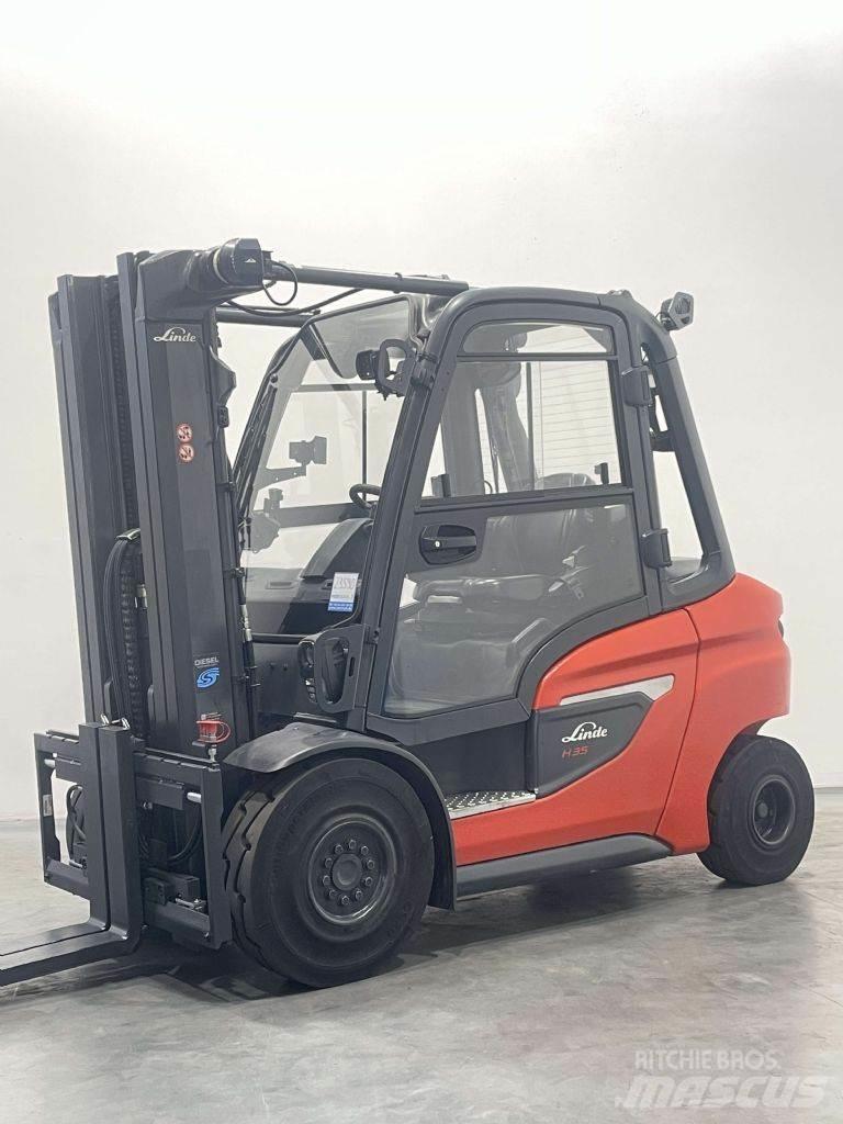Linde H35D-01-1202 Diesel heftrucks