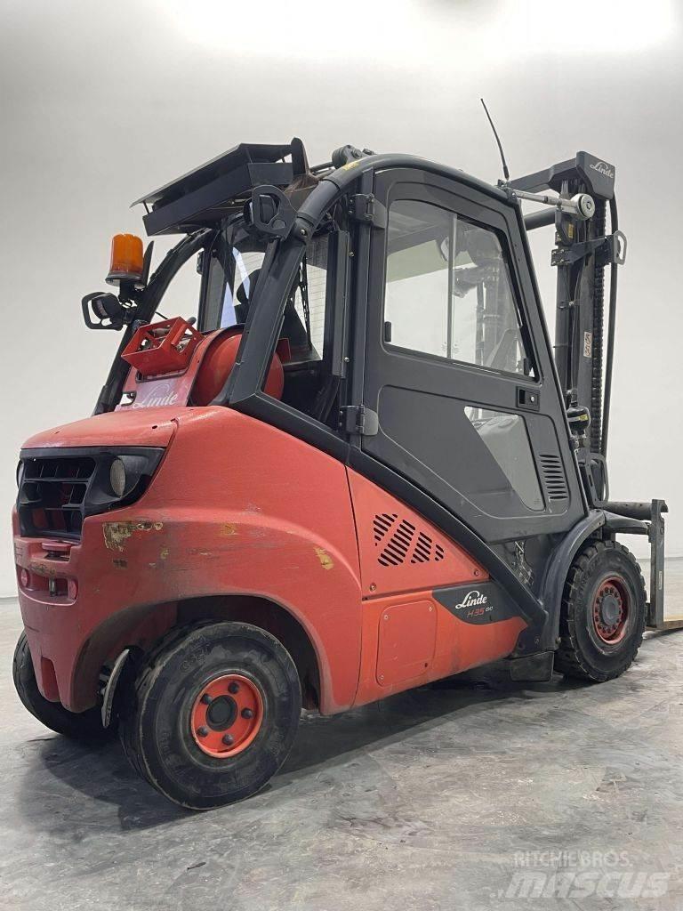 Linde H35T-02-393 LPG heftrucks