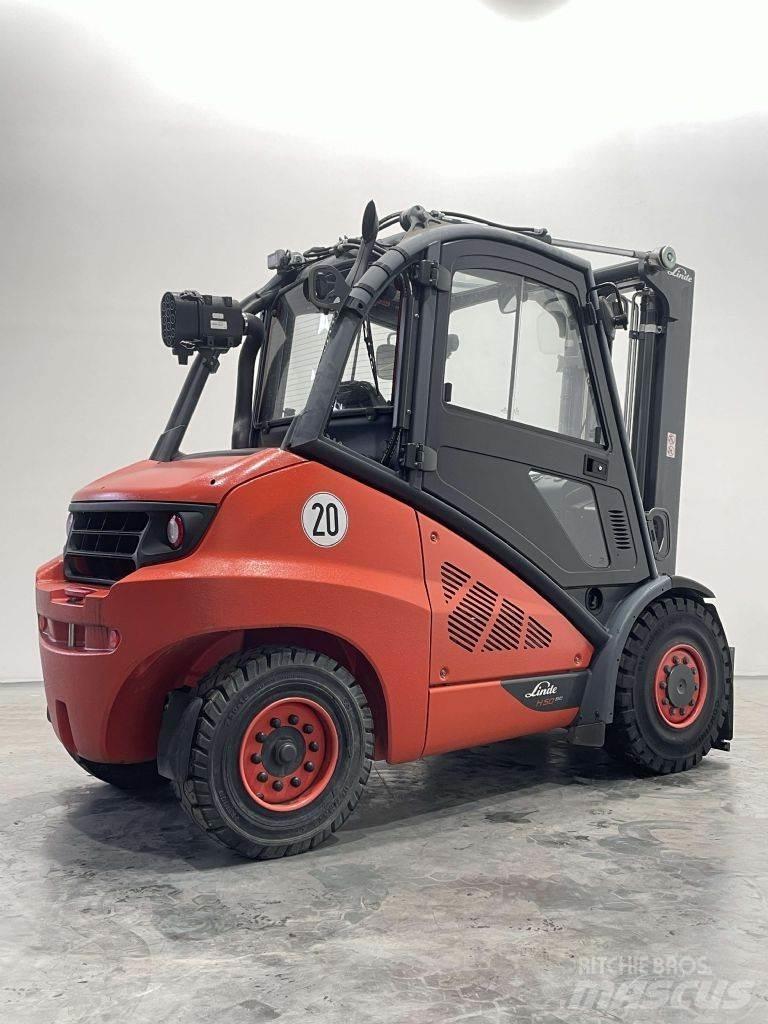 Linde H50D-02-394/600 Diesel heftrucks