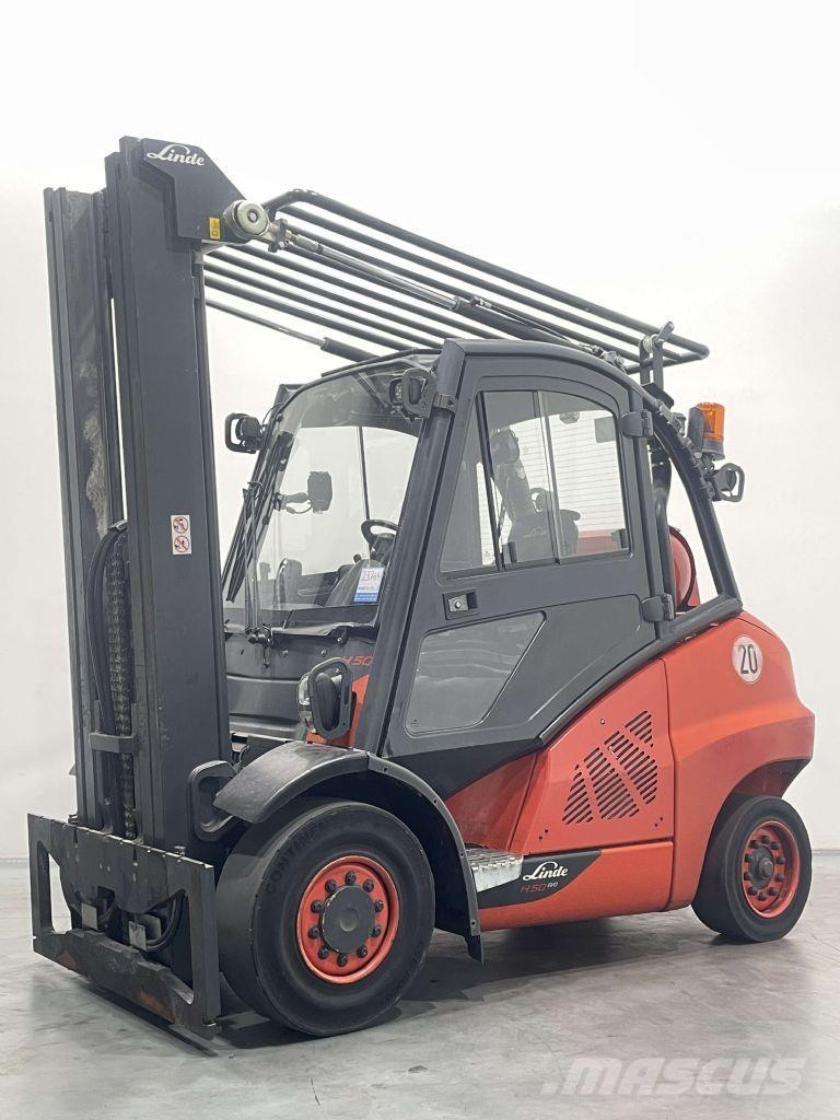 Linde H50T-02/600-394 LPG heftrucks