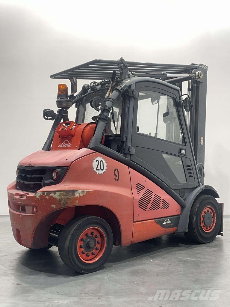 Linde H50T-02/600-394 LPG heftrucks