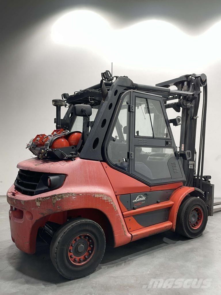 Linde H60T-03-396 LPG heftrucks