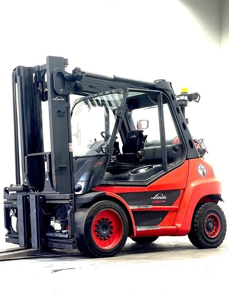 Linde H80T-396-03-EVO LPG heftrucks