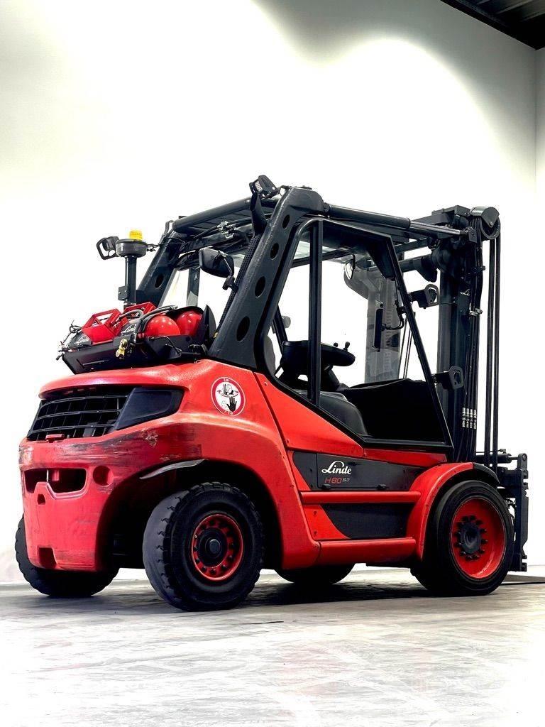 Linde H80T-396-03-EVO LPG heftrucks