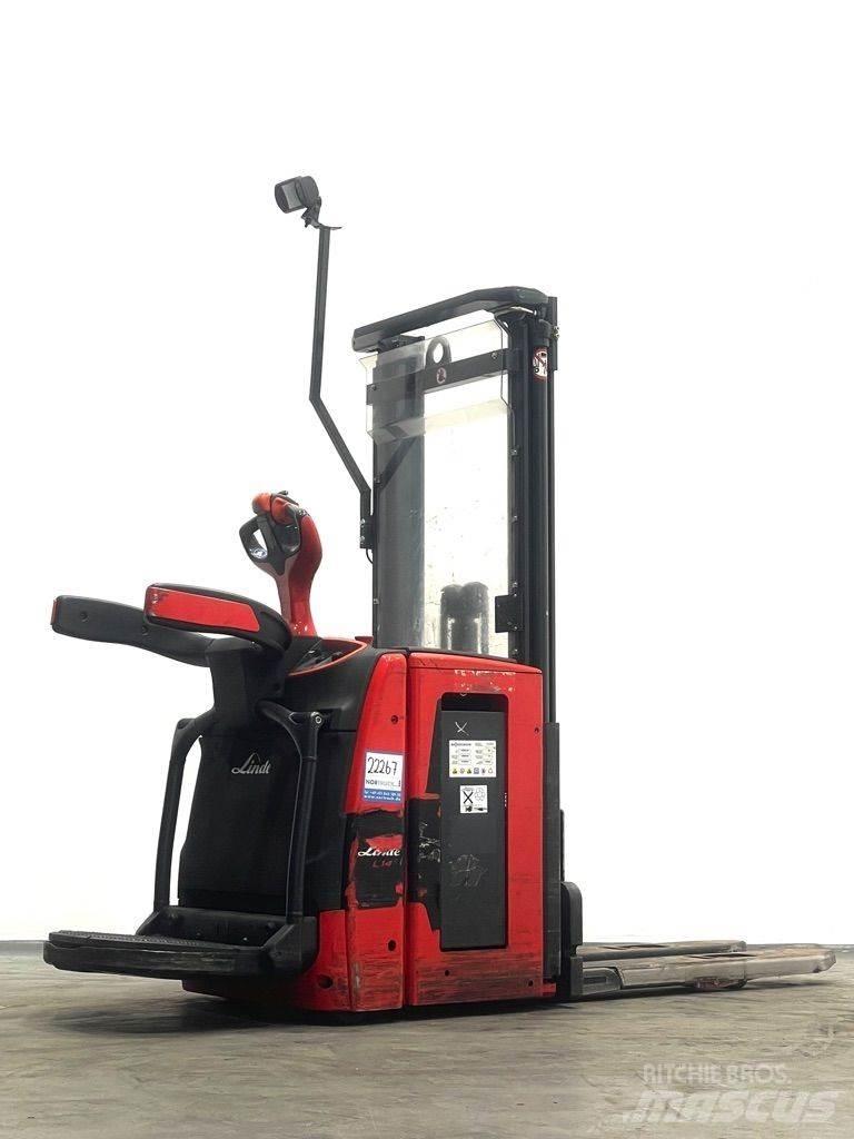 Linde L14AP-1173 Meeloop stapelaar