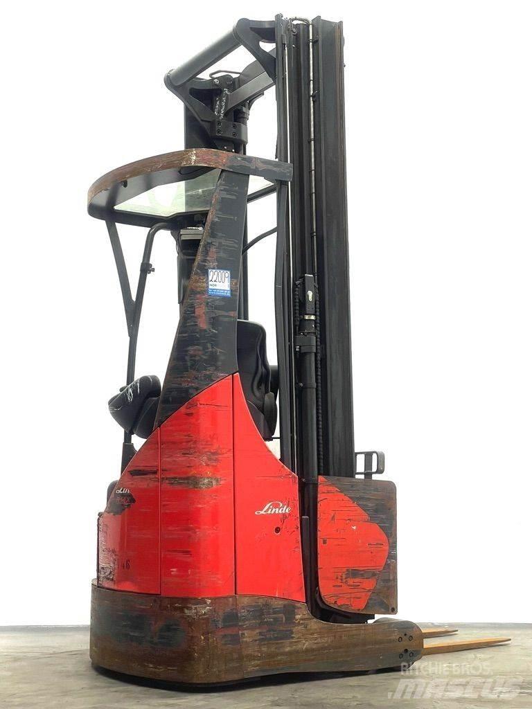 Linde R14X-116 Reachtruck voor hoog niveau
