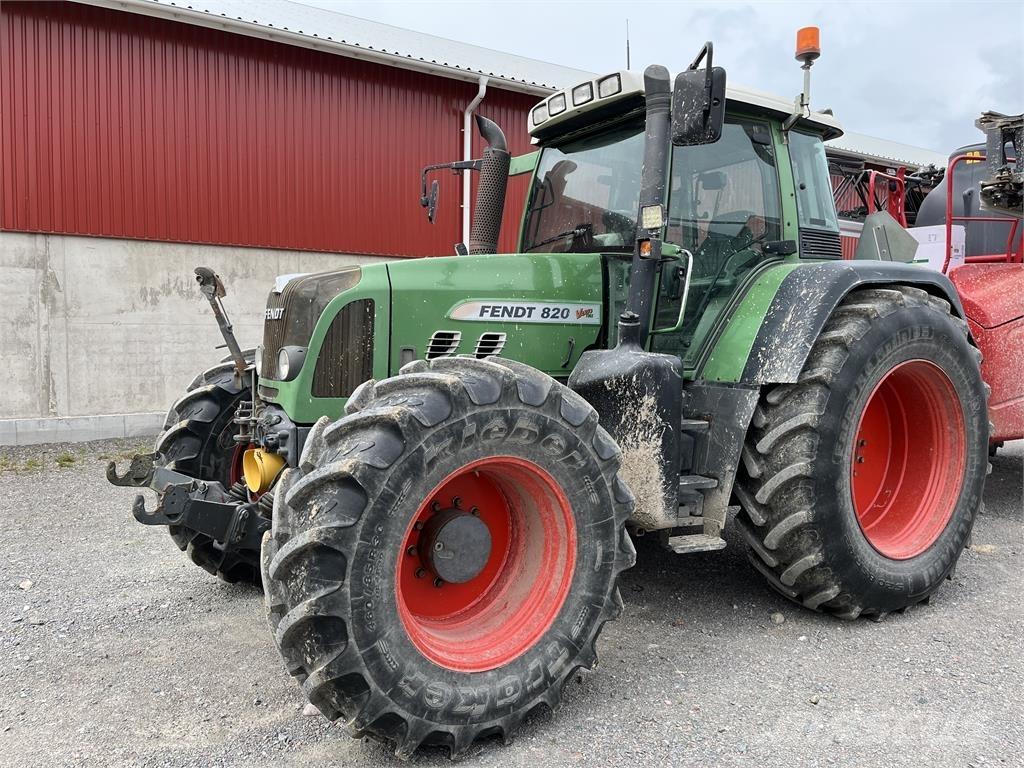 Fendt 820 TRAKTOR Tractoren