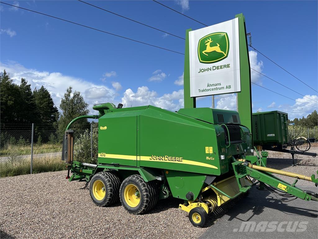 John Deere 678 Ronde-balenpersen