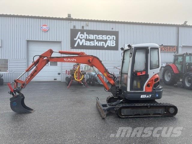 Kubota U35-3 a Rupsgraafmachines