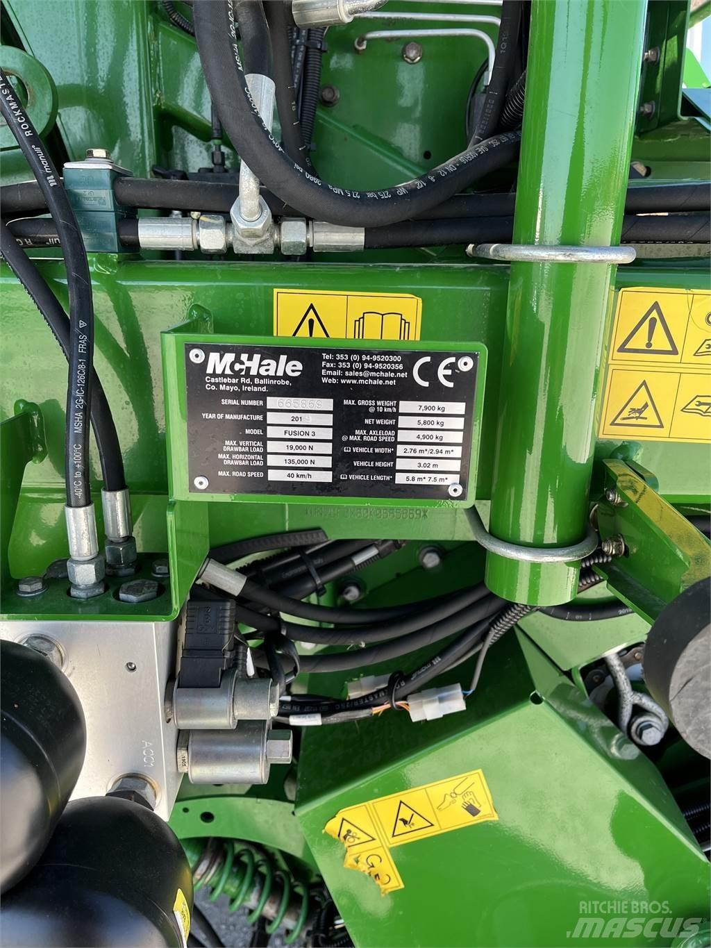 McHale Fusion 3 Ronde-balenpersen