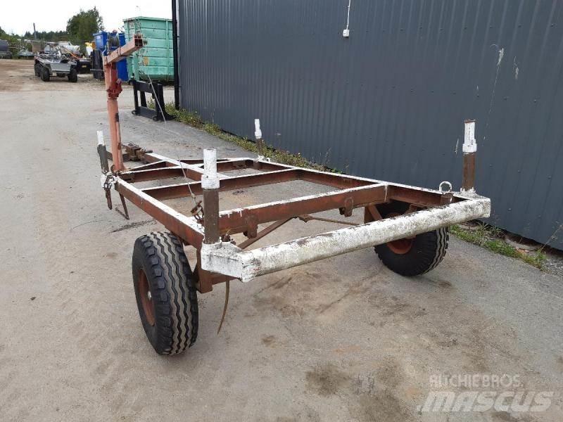  Skogvagn med vinch Bosbouwaanhangers