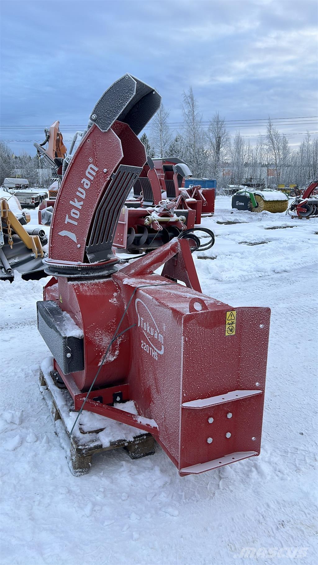 Tokvam 220THS Snöfräs Sneeuwblazers