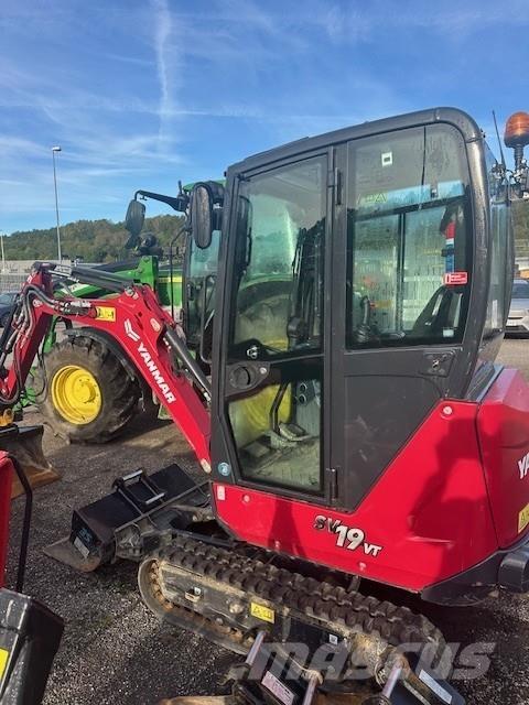 Yanmar SV19 GRÄVARE Wielladers