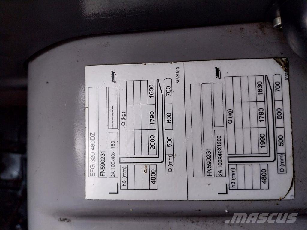 Jungheinrich EFG 320 Elektrische heftrucks