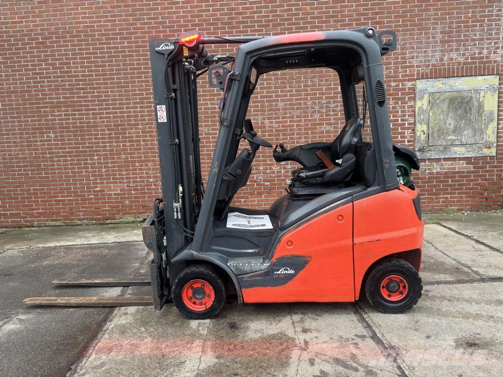 Linde H16T-01 LPG heftrucks