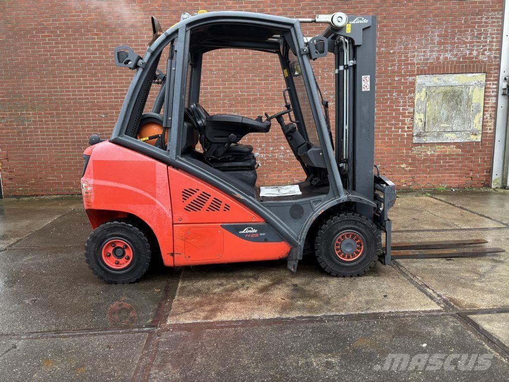 Linde H25T-02 LPG heftrucks
