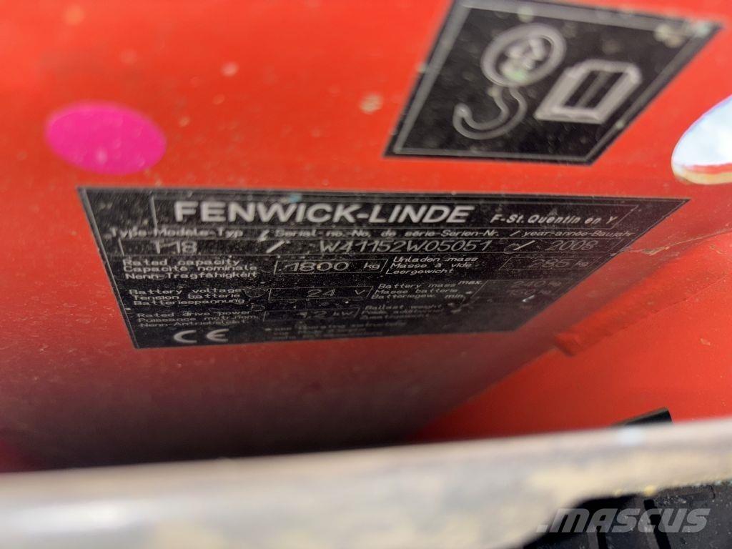 Linde T18 Electro-pallettrucks