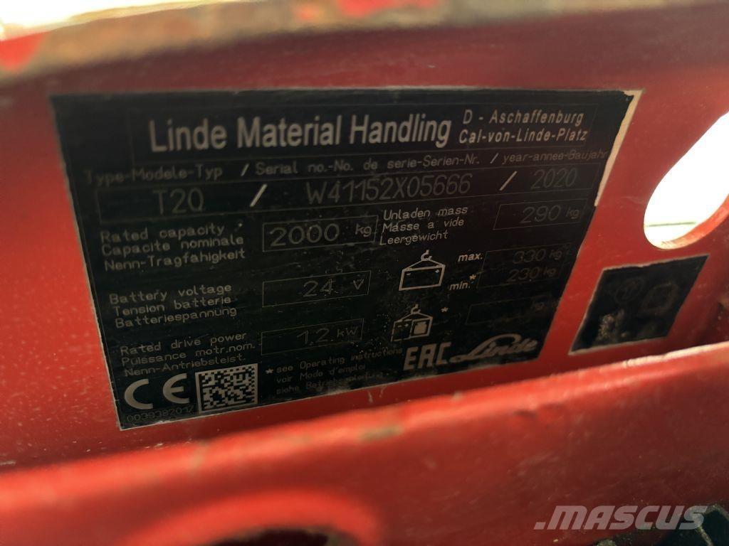 Linde T20 Electro-pallettrucks