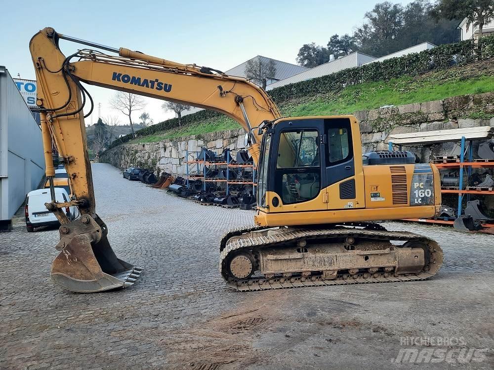Komatsu PC160LC-8 Rupsgraafmachines