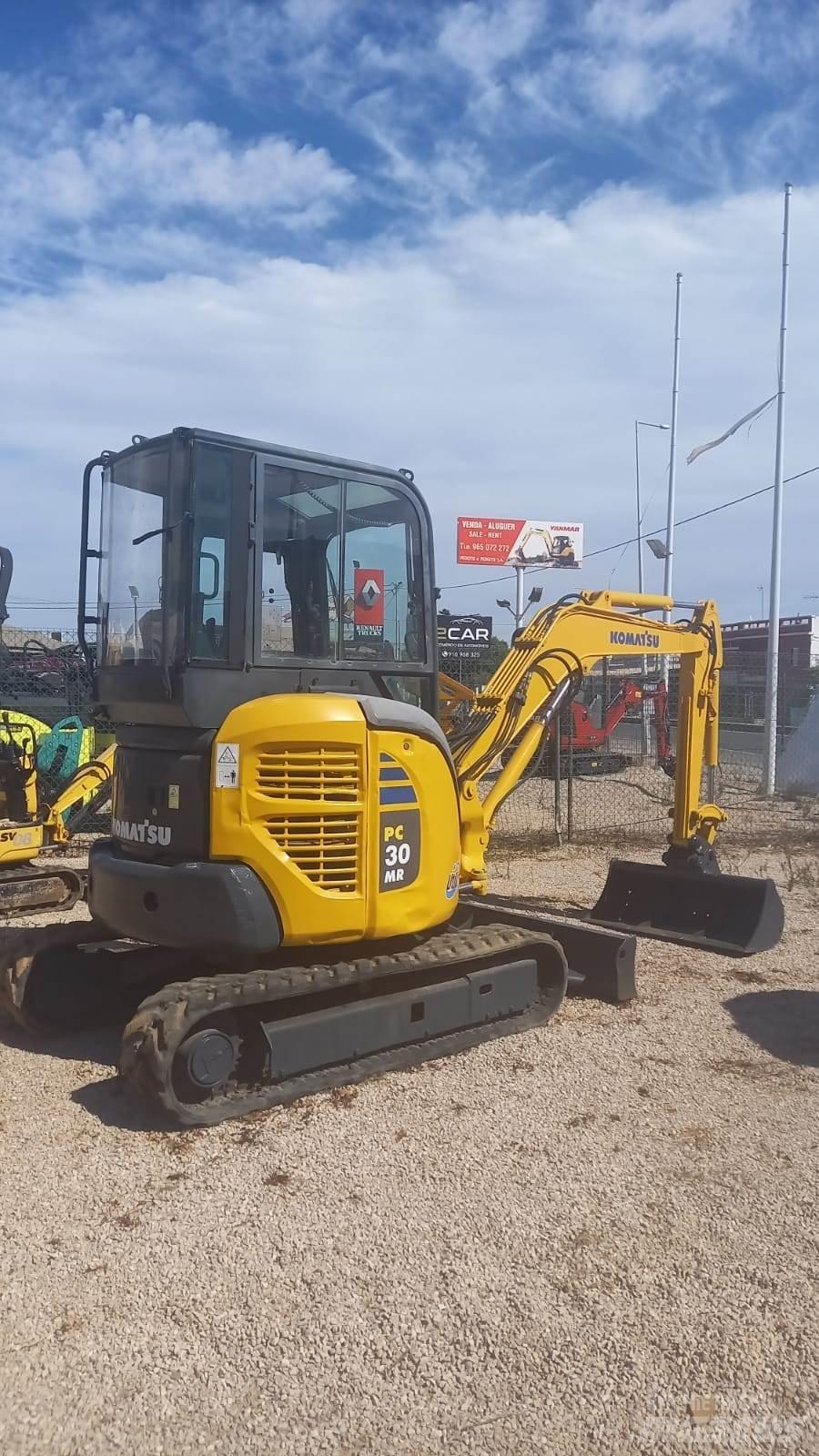 Komatsu PC30MR-2 Minigraafmachines < 7t