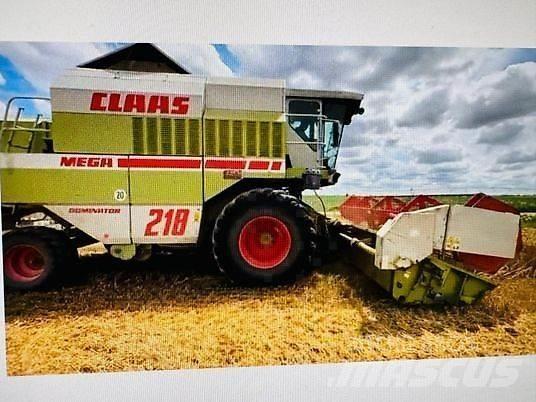 CLAAS MEGA 218 Maaidorsmachines