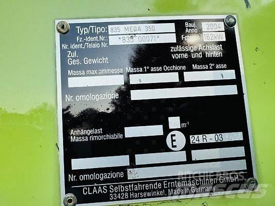 CLAAS MEGA 350 Maaidorsmachines